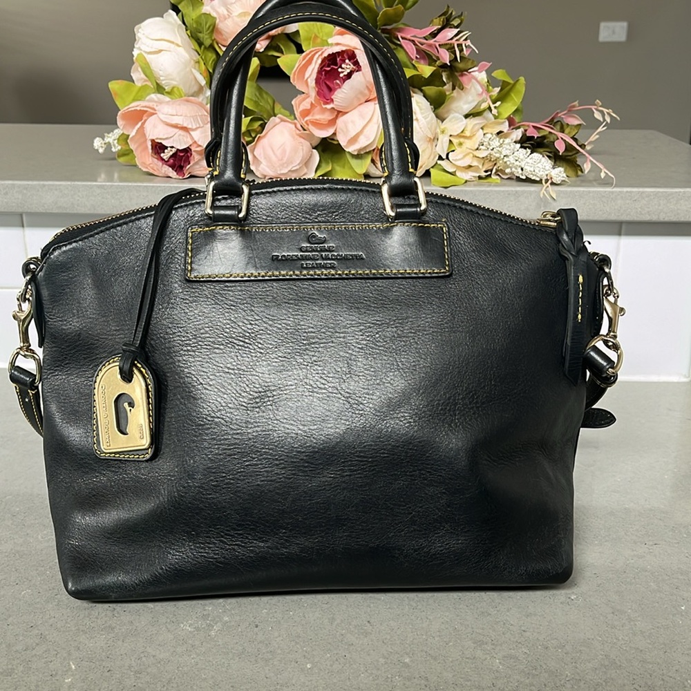 Dooney and Bourke 1975 Florentine Vachetta